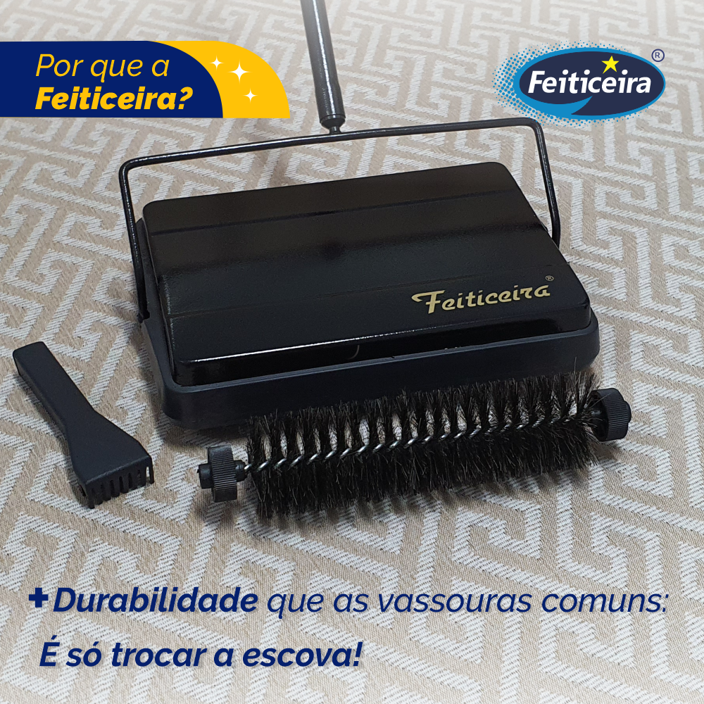 A Feiticeira dura muito mais que as vassouras comuns!